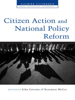 cover image of Citizen Action and National Policy Reform